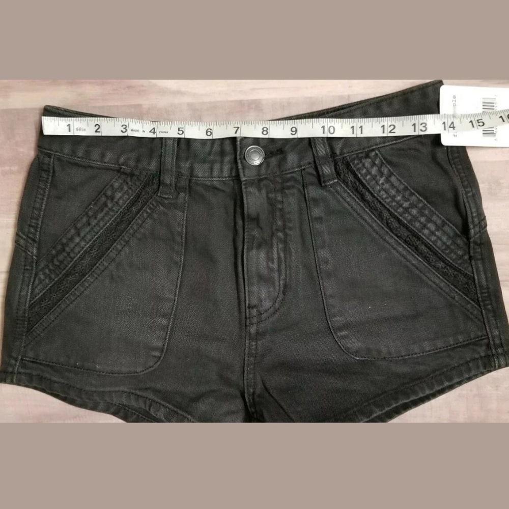Free People Black Shorts Size 26 NWT - Picture 5 of 8